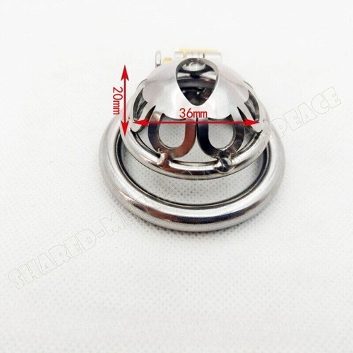 Stainless steel male chastity - stainless,