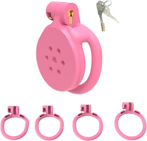 Flat chastity cage - chastity, with